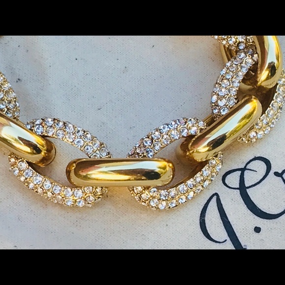 J. Crew Classic Pavé Link Bracelet - Picture 3 of 5